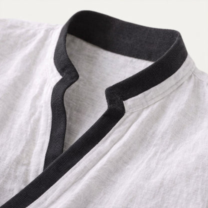 Men's V Neck Shirt Lightweight