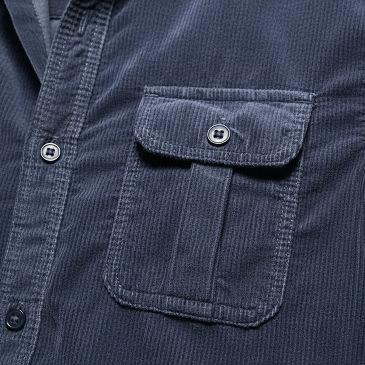 Veneto Men's Corduroy Button Up Shirt