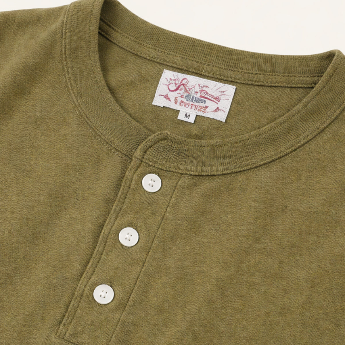 Men's Cotton Casual Henley Shirt Lightweight
