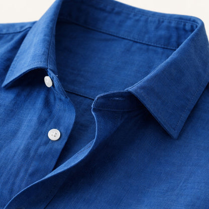 Men's Cotton Linen Casual Summer Shirt