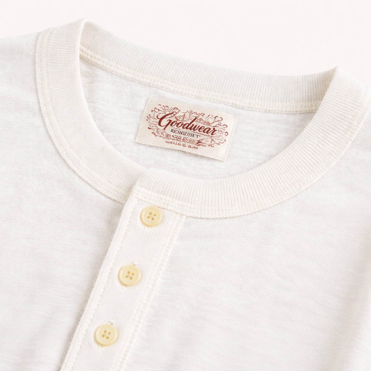 Men's Classic Cotton Henley Shirt
