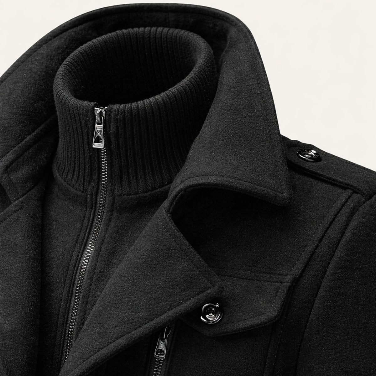 Men's Wool Blend Winter Coat