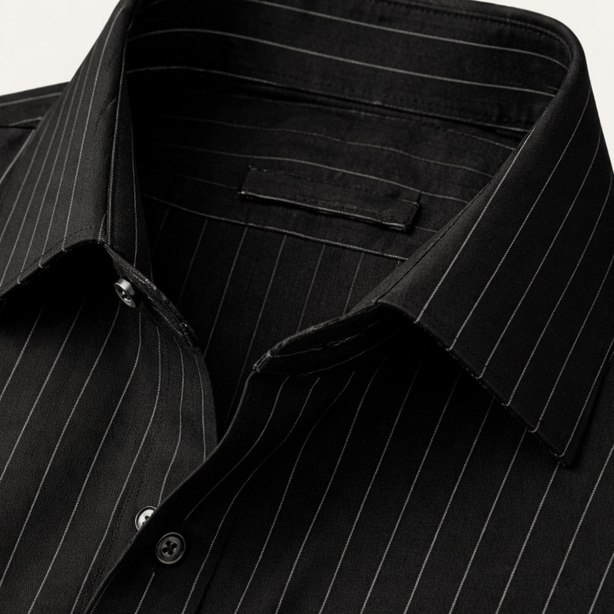 Men's Slim Fit Striped Button Up Shirt