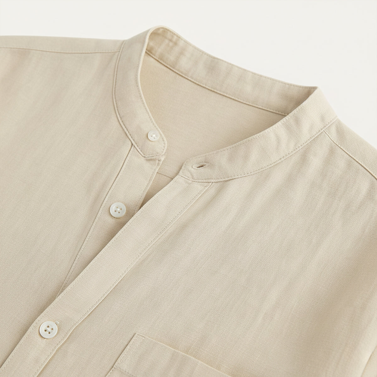 Men's Linen Long Sleeve Shirt