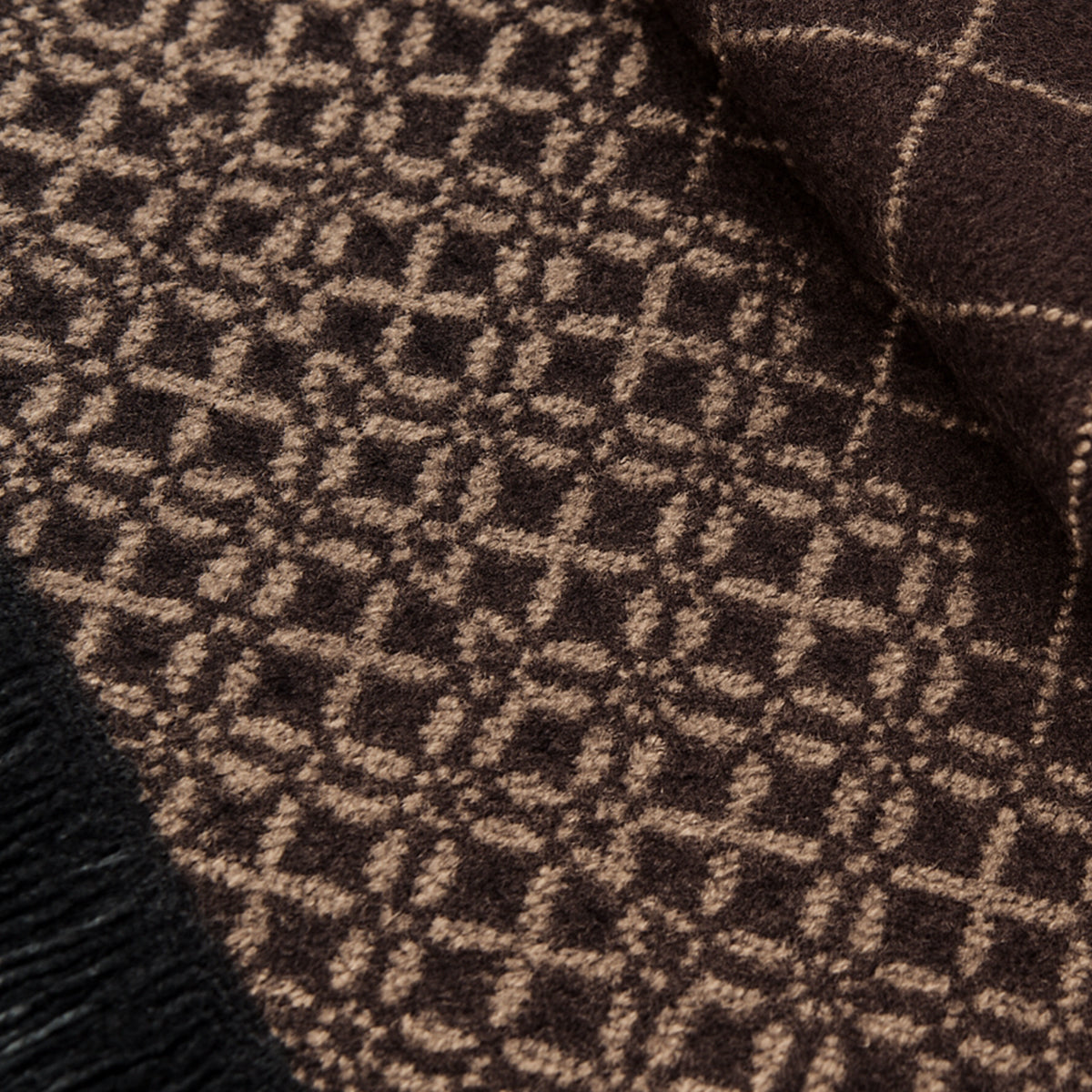 Men's Cashmere Merino Scarf Burgundy