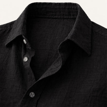 Men's Cotton Linen Beach Shirt