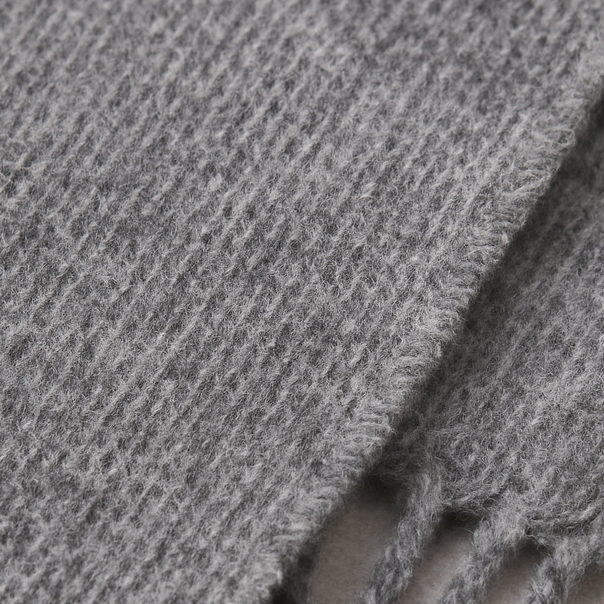 Men's Cashmere Merino Scarf Gray