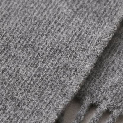 Men's Cashmere Merino Scarf Gray