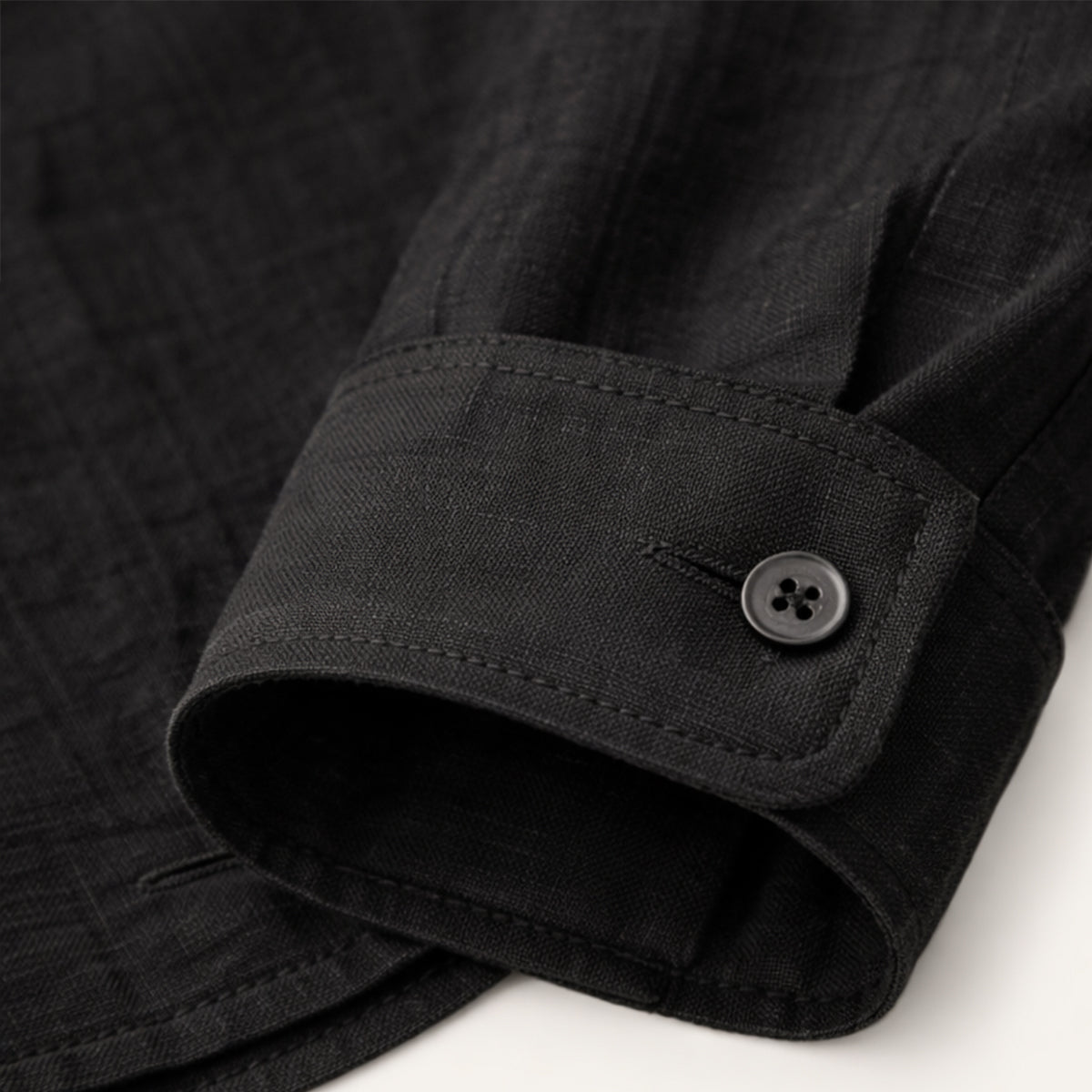 Men's Cotton Linen Shirt Relaxed Fit Casual