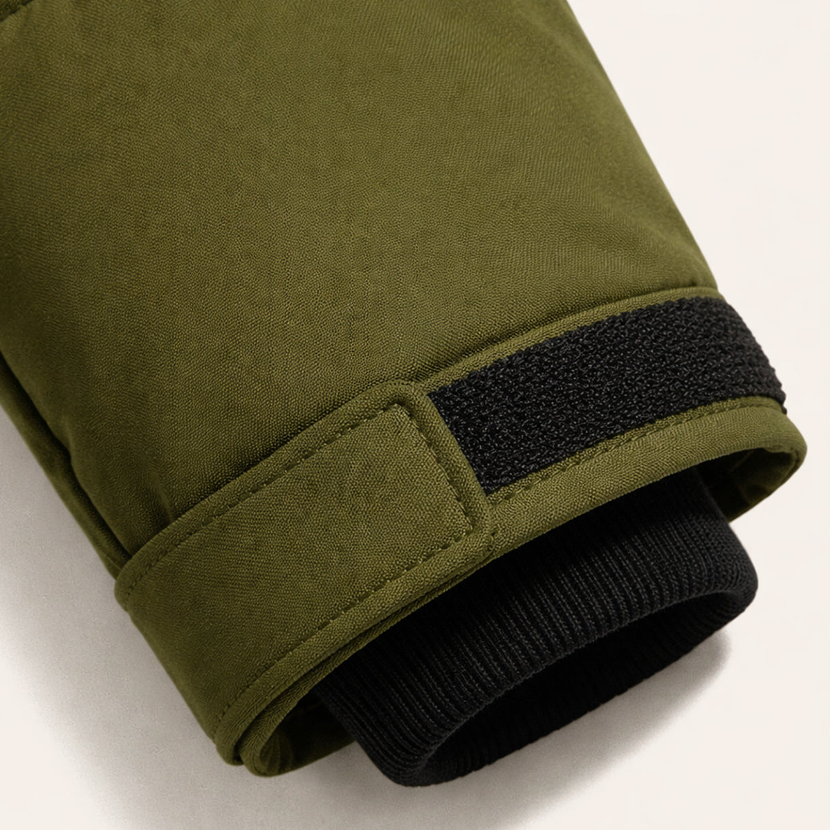Men's Warm Puffer Coat Hooded Winter Zipper Pockets