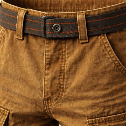 Brixton Men's Cargo Shorts Vintage Style Cotton