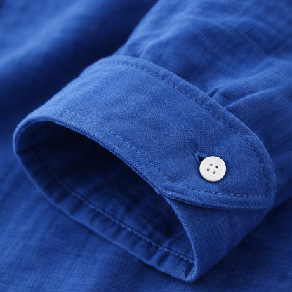 Men's Cotton Linen Casual Summer Shirt