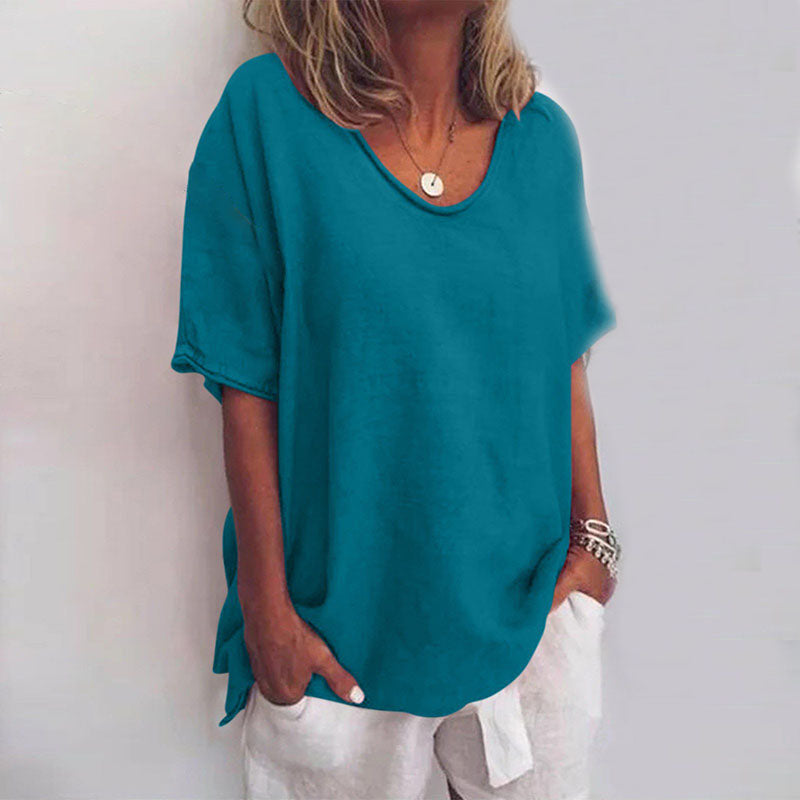 Evelyn | Casual Loose Fit Summer T Shirt