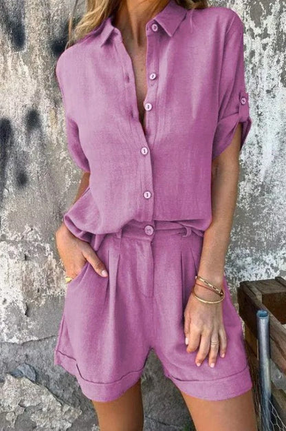 Comfortable Athletic Shorts and Top Outfit