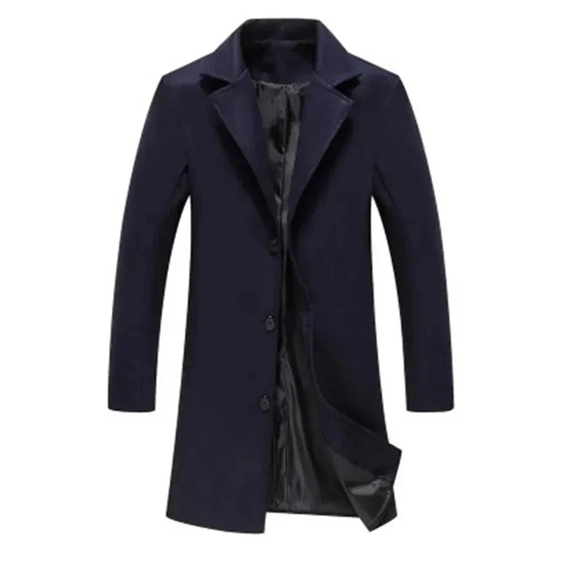 Classic Warm Winter Overcoat