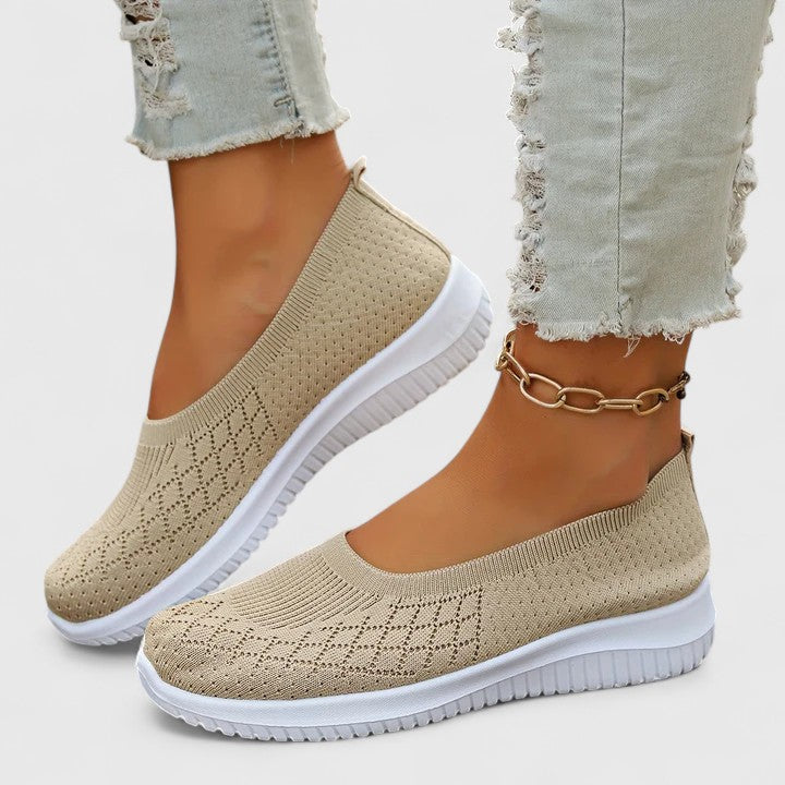 Comfortable Womens Breathable Slip On Sneakers