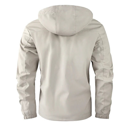 Men's Hooded Winter Jacket Multiple Pockets