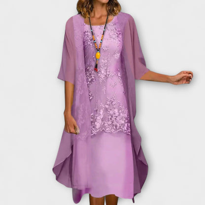 Ladies' Classic Comfortable Knee Length Dress