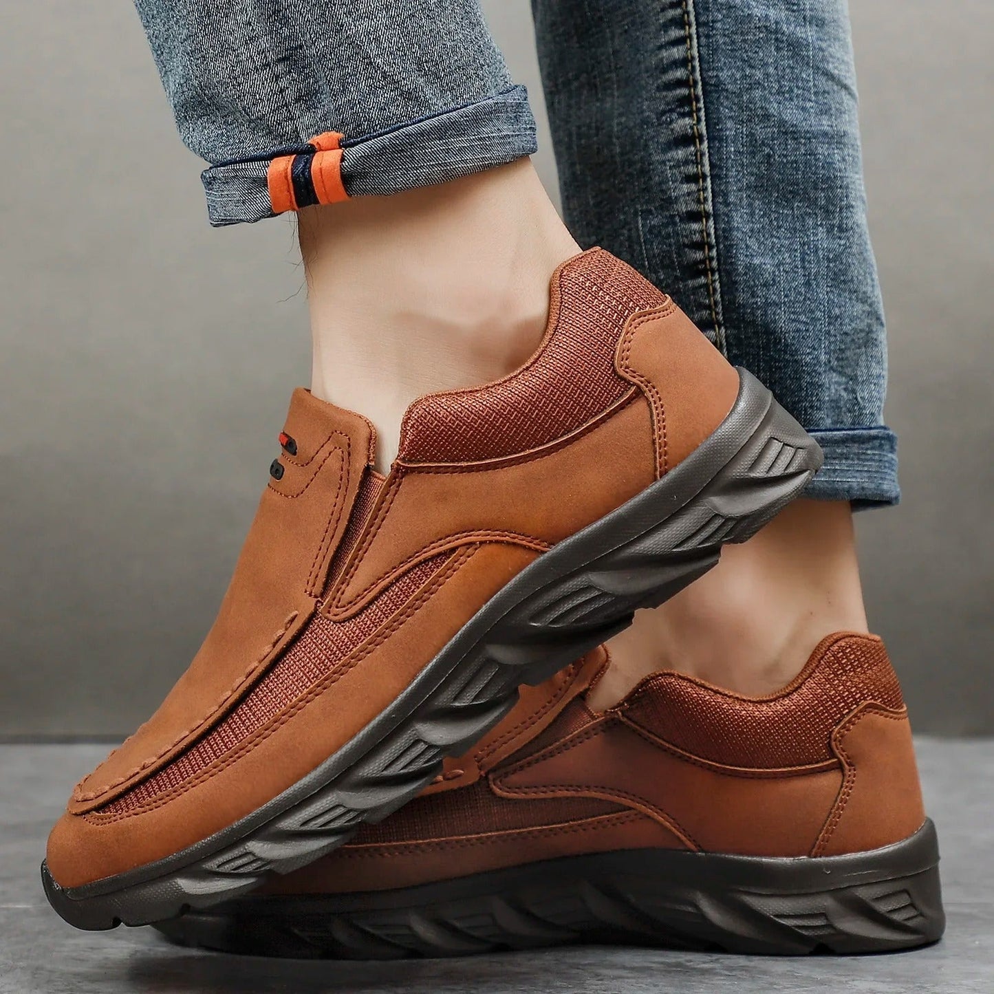Men's Casual Loafers Comfortable Slip On Shoes