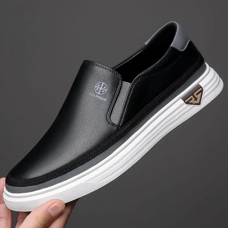Men's Slip On Shoes Low Contrast Sole