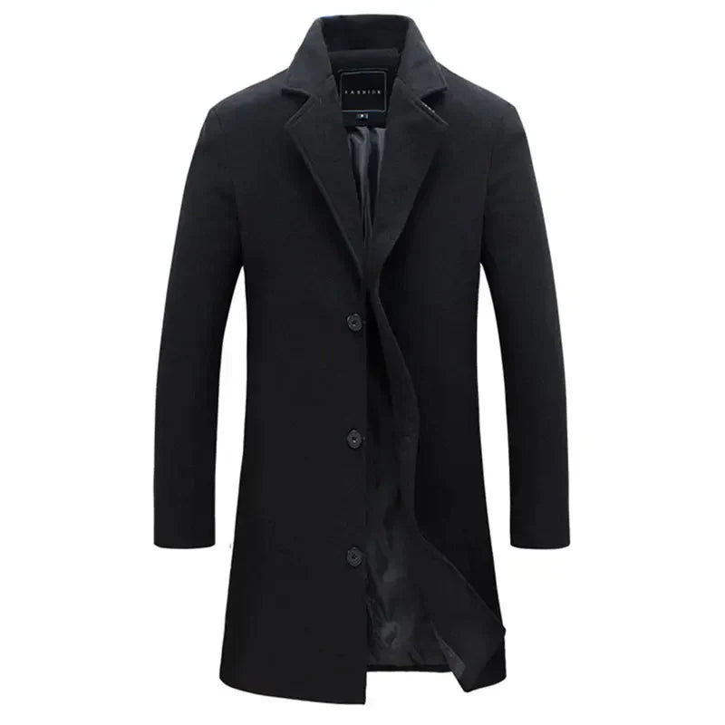 Stylish Long Coat - VibreMode