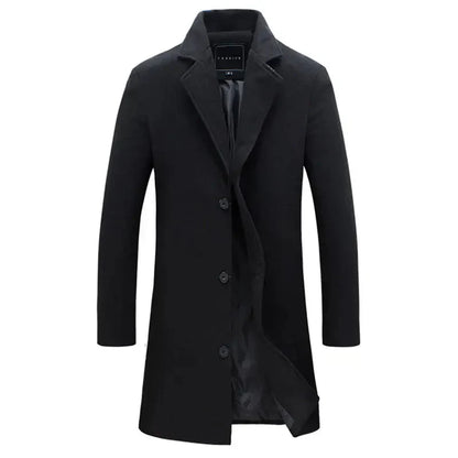 Stylish Long Coat - VibreMode