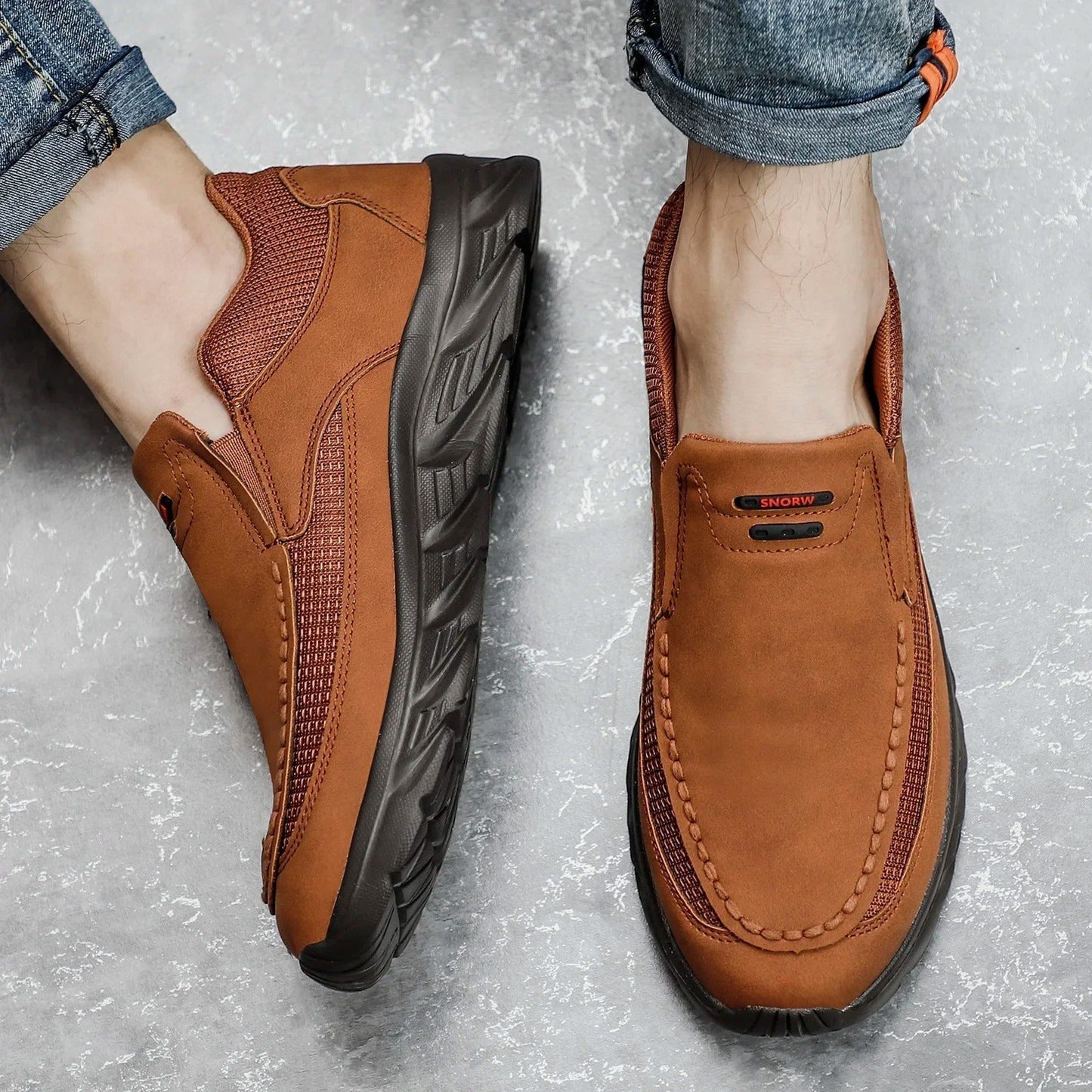 Men's Casual Loafers Comfortable Slip On Shoes