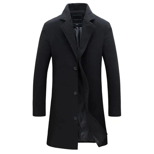 Classic Warm Winter Overcoat - VibreMode