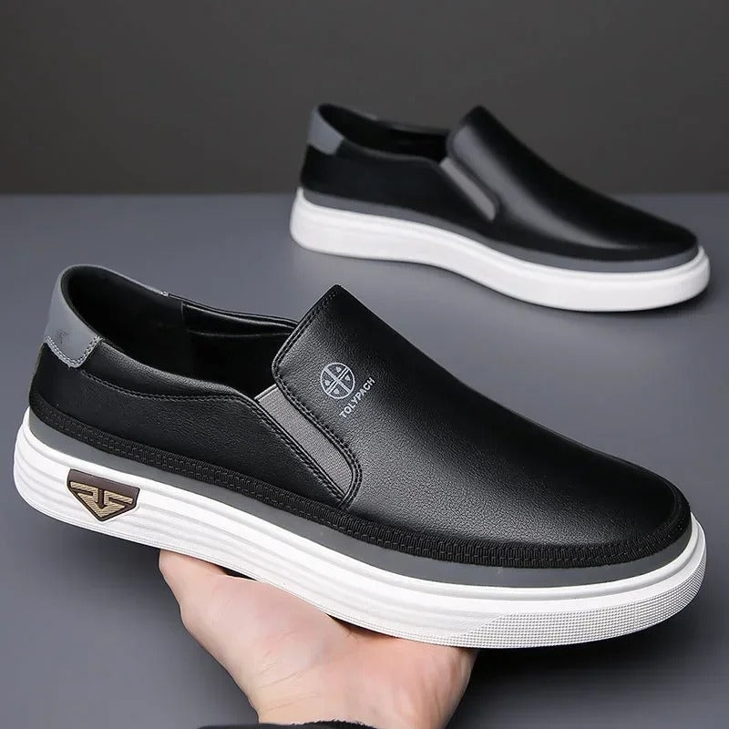 Men's Slip On Shoes Low Contrast Sole