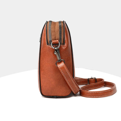 Women's Shoulder Bag Leather Stylish Brown