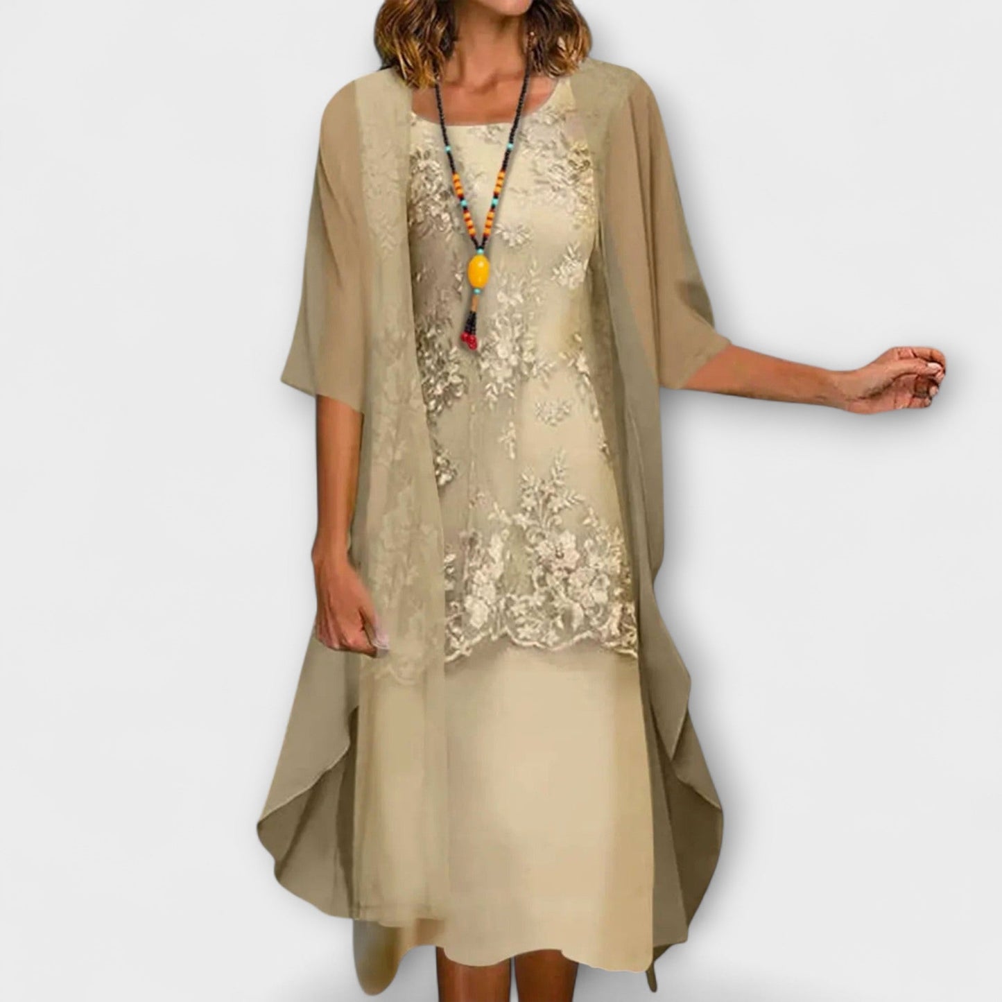 Ladies' Classic Comfortable Knee Length Dress