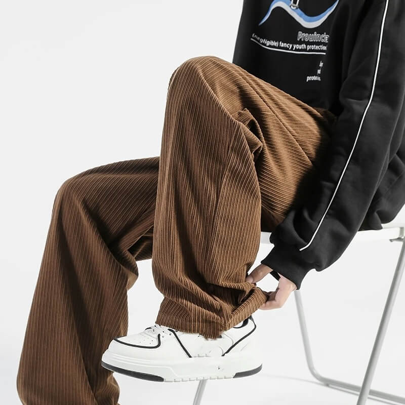 Men's Classic Corduroy Trousers - VibreMode