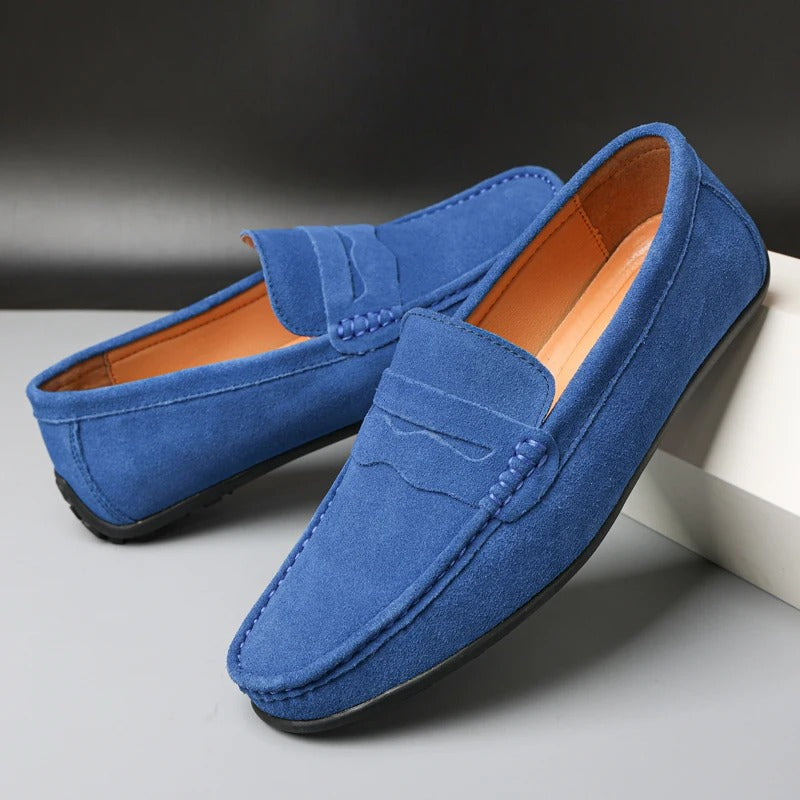 Men's Suede Loafers - VibreMode