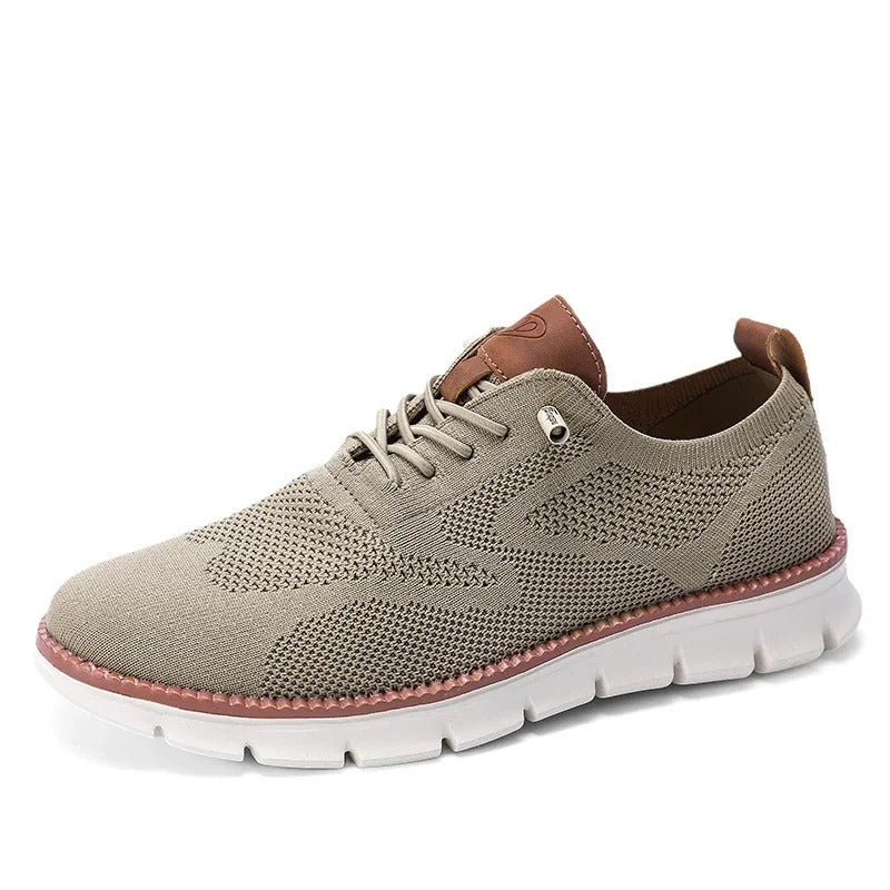 Comfy Lace Up Sneakers - VibreMode