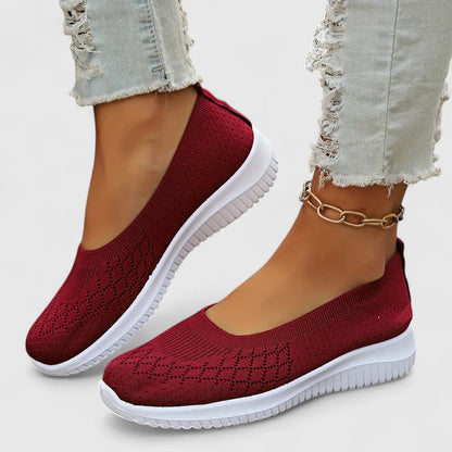 Comfortable Womens Breathable Slip On Sneakers