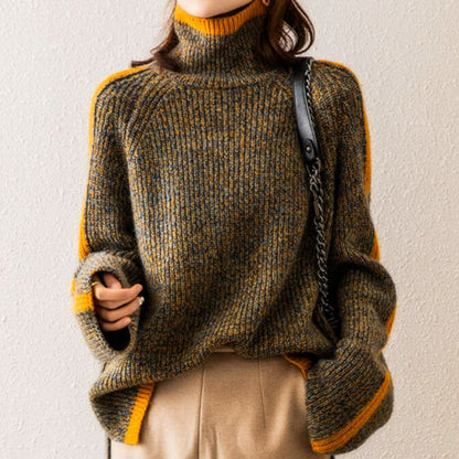 Soft Merino Wool Crew Sweater - VibreMode
