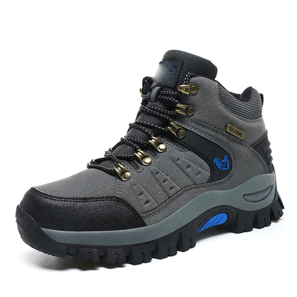 Waterproof Hiking Boots Men Women Ankle Trek Shoes - VibreMode