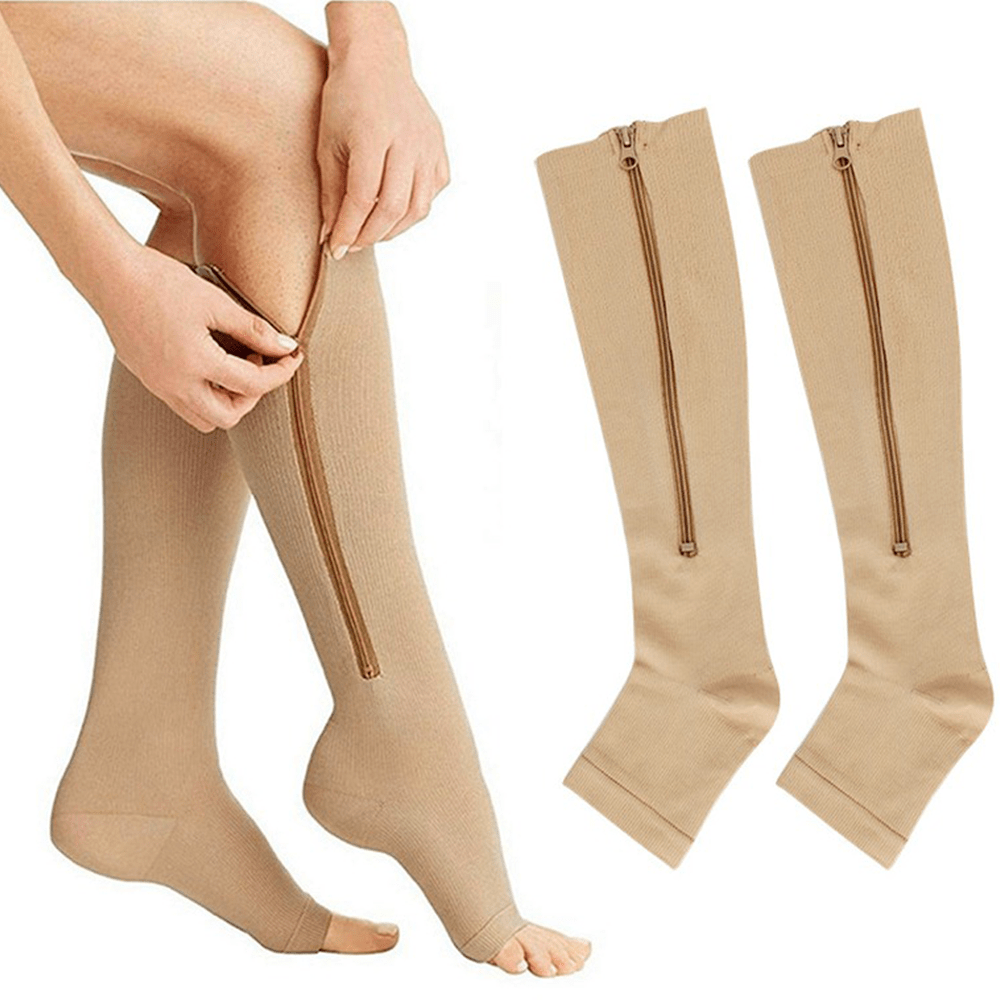 Comfortable Knee High Compression Socks for Men and Women - VibreMode