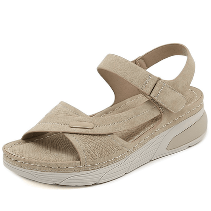Comfortable Women's Supportive Walking Sandals with Adjustable Straps - VibreMode