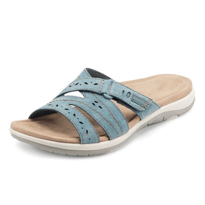 Comfortable Walking Sandals for Women Breathable Hook Loop Shoes
