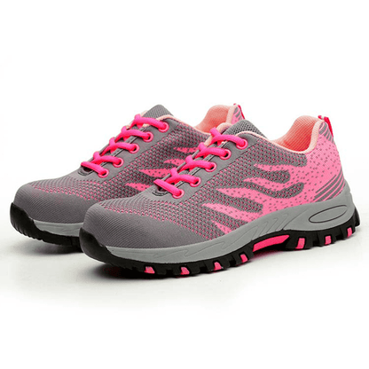 Women's Lightweight Steel Toe Work Shoes - VibreMode