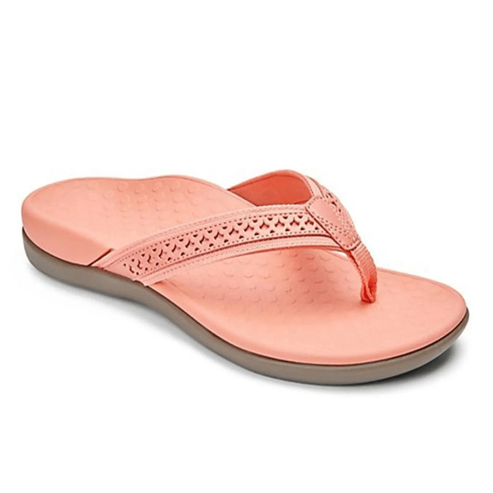 Supportive Women's Flip Flop Sandals with Contoured Arch