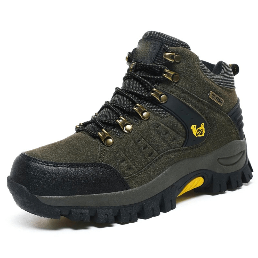 Waterproof Hiking Boots Men Women Ankle Trek Shoes