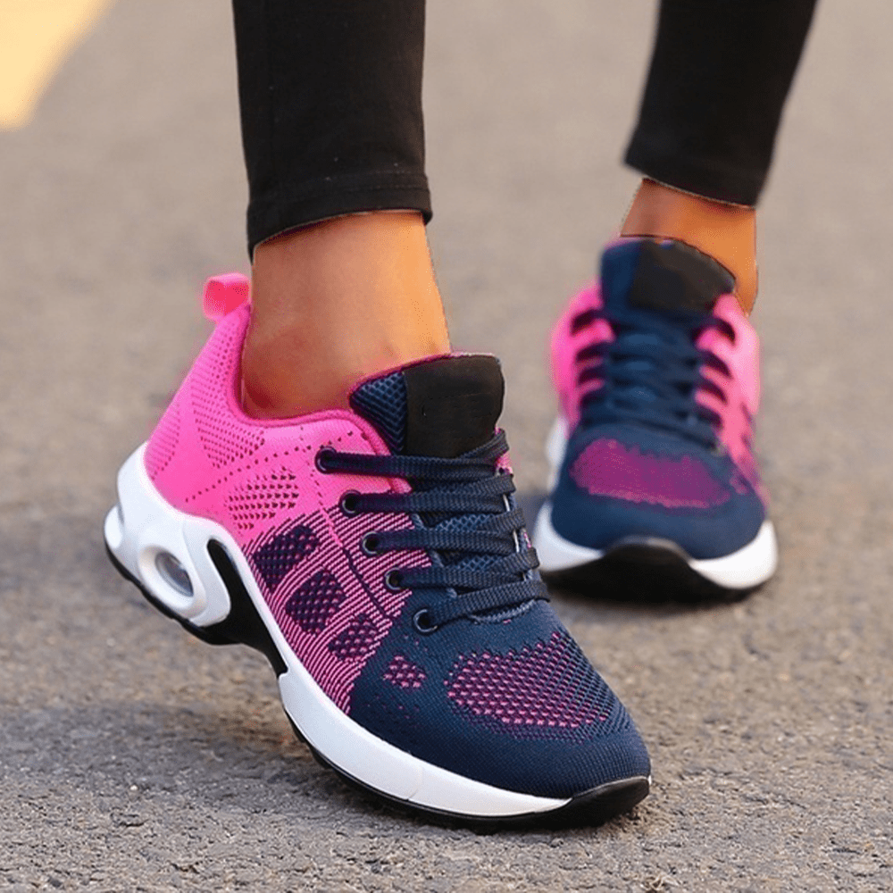 Women's Airy Mesh Athletic Shoes Comfortable Casual Sneakers