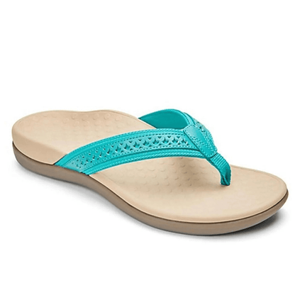 Supportive Women's Flip Flop Sandals with Contoured Arch