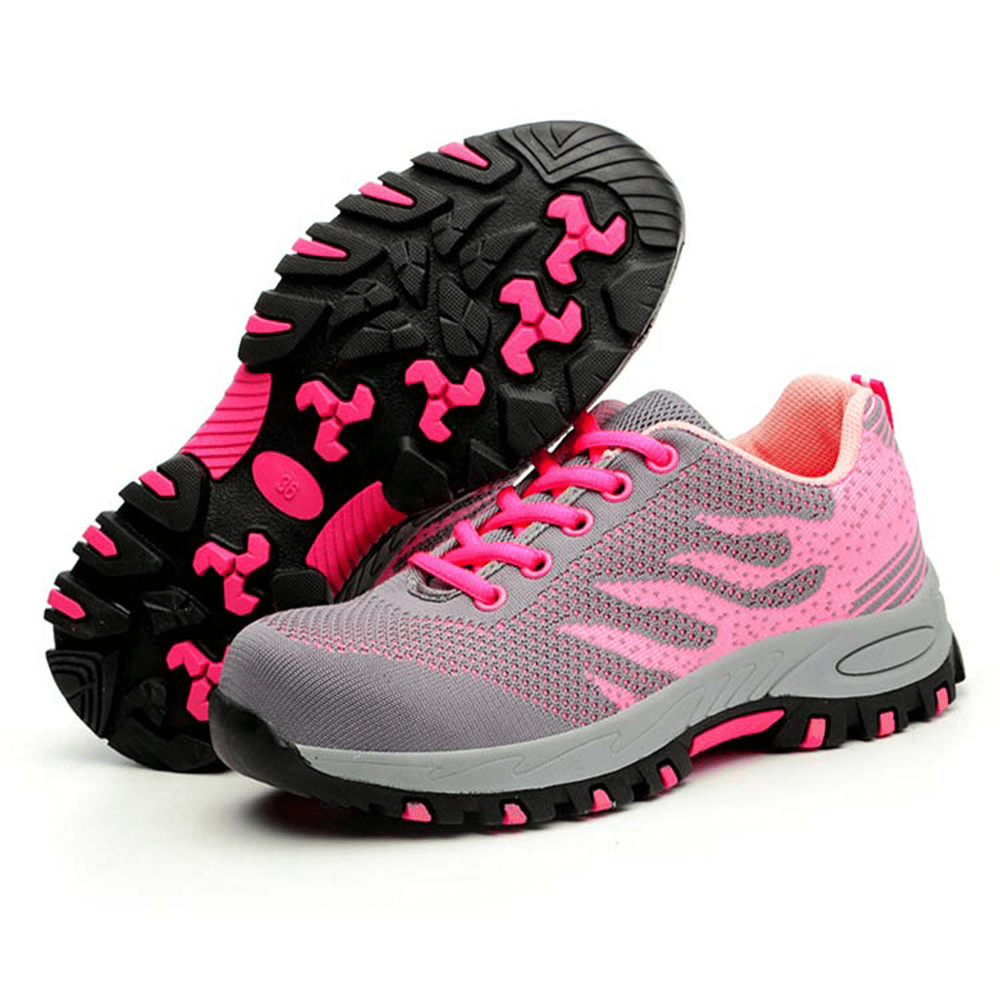Women's Lightweight Steel Toe Work Shoes