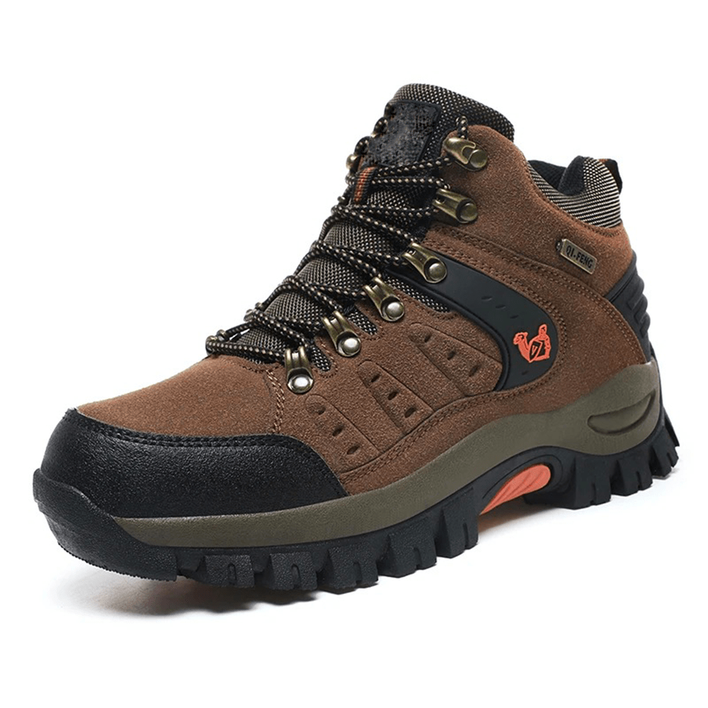 Waterproof Hiking Boots Men Women Ankle Trek Shoes