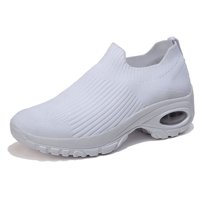 Women's Lightweight Airy Platform Sneakers Comfortable Walking Shoes - VibreMode