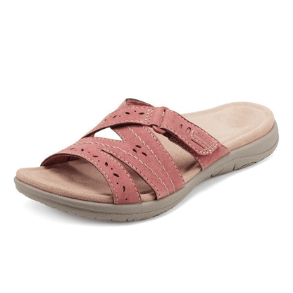 Comfortable Walking Sandals for Women Breathable Hook Loop Shoes