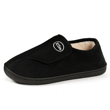 Comfortable Mens Wide Fit Slipper Shoes Soft Lined